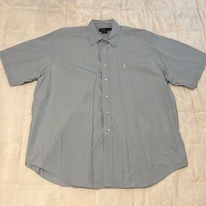 Ralph Lauren short sleeve button down shirt XXL
